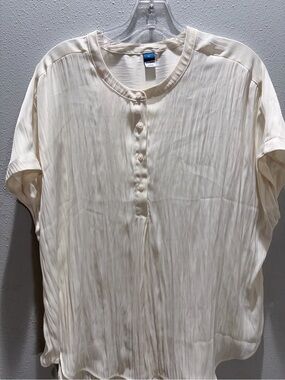 Old Navy Cream Blouse